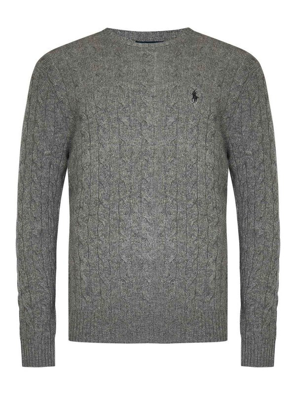 Maglione Girocollo Grigio