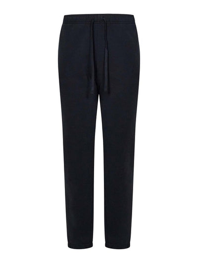 Pantaloni Da Jogging In Cotone Loopback Nero