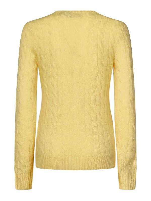 Maglione Girocollo Giallo