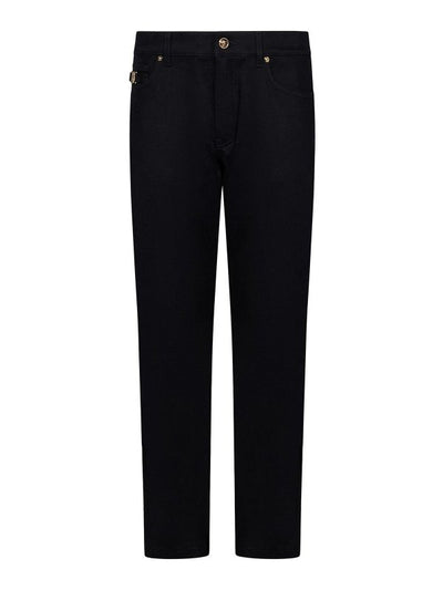 Jeans Skinny Fit In Denim Stretch Nero