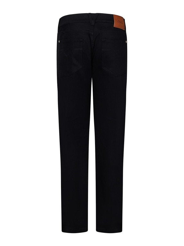 Jeans Skinny Fit In Denim Stretch Nero