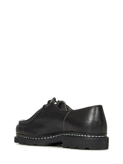 Scarpe Derby Michael In Pelle Di Cervo Nera