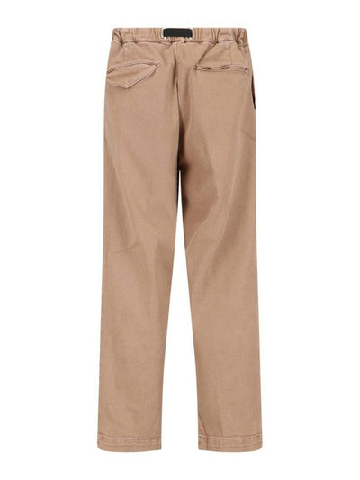 Pantaloni Dritti Con Cintura