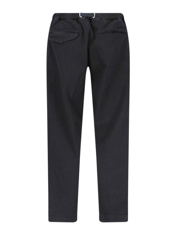 Pantaloni Dritti Con Cintura