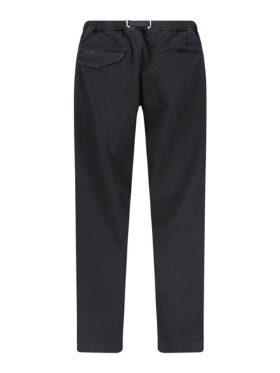 Pantaloni Dritti Con Cintura