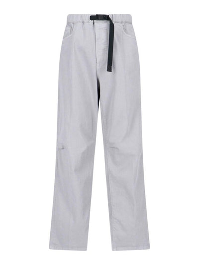 Pantaloni Dritti Con Cintura