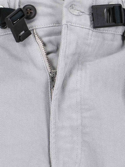 Pantaloni Dritti Con Cintura