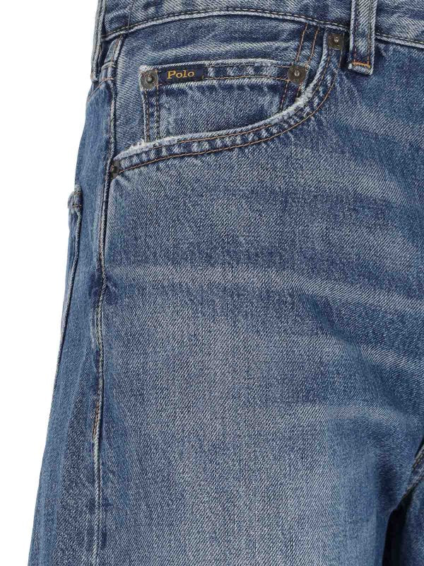 Jeans Dritti Distrutti