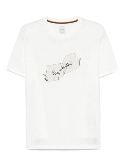 T-shirt Con Stampa Di Etichette