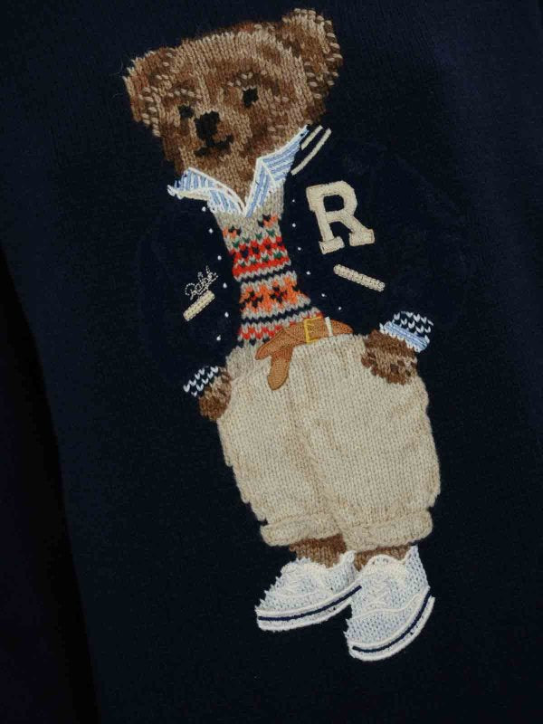 Abito Polo Bear In Lana E Cashmere