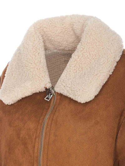 Vera Shearling Aviatore