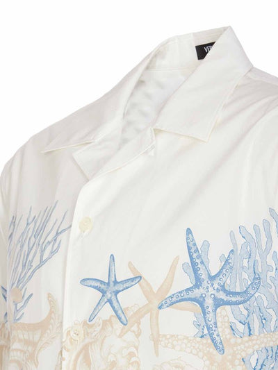 Camicia Con Stampa Barocco Sea