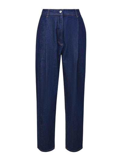 Pantaloni In Cotone Denim