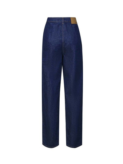 Pantaloni In Cotone Denim