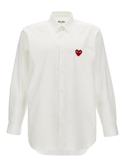 Camicia Con Toppa Con Logo