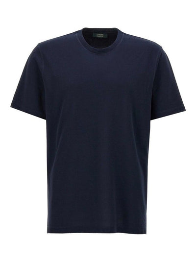 T-shirt In Cotone Ghiaccio