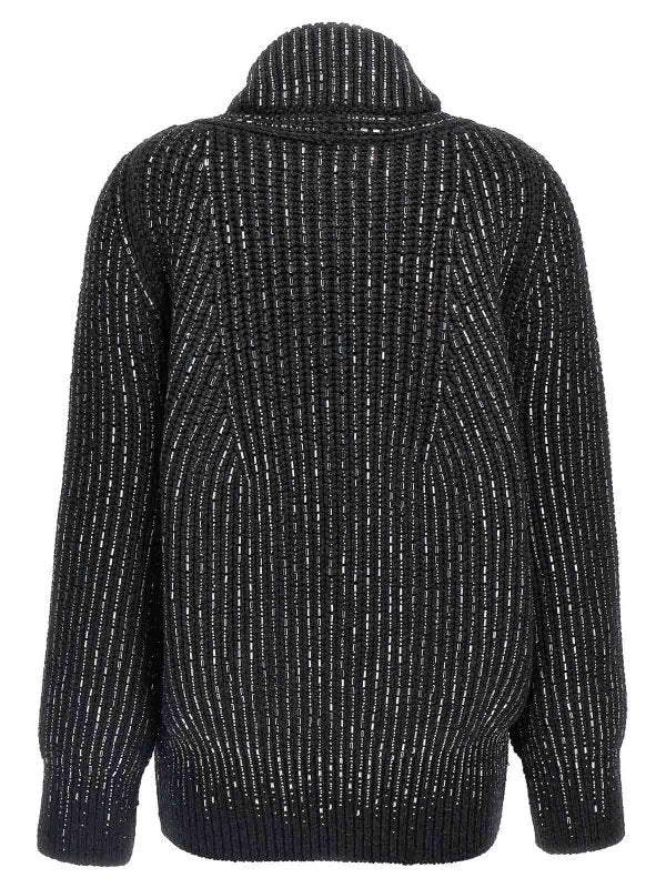 Cardigan Con Strass