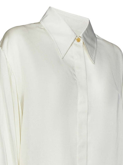 Camicia Bam In Twill Cupro Color Crema