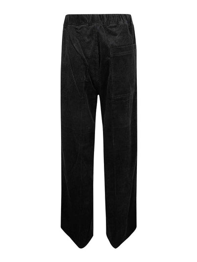 Pantaloni Larghi Casual Con Coulisse In Vita