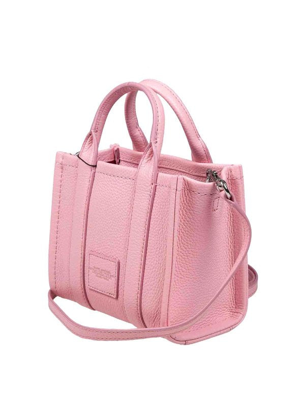 Mini Tote In Pelle Colore Rosa