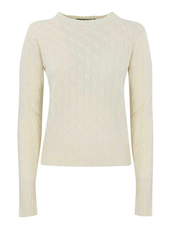 Maglione In Misto Cashmere