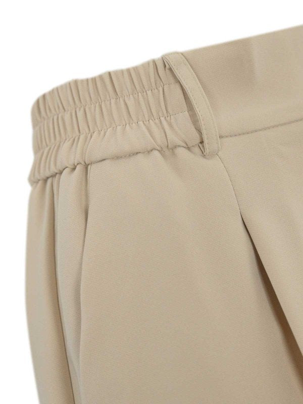 Pantaloni Classici Con Pieghe