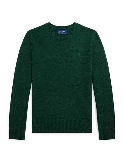 Pullover Maglione Tono Su Tono Ls Cn