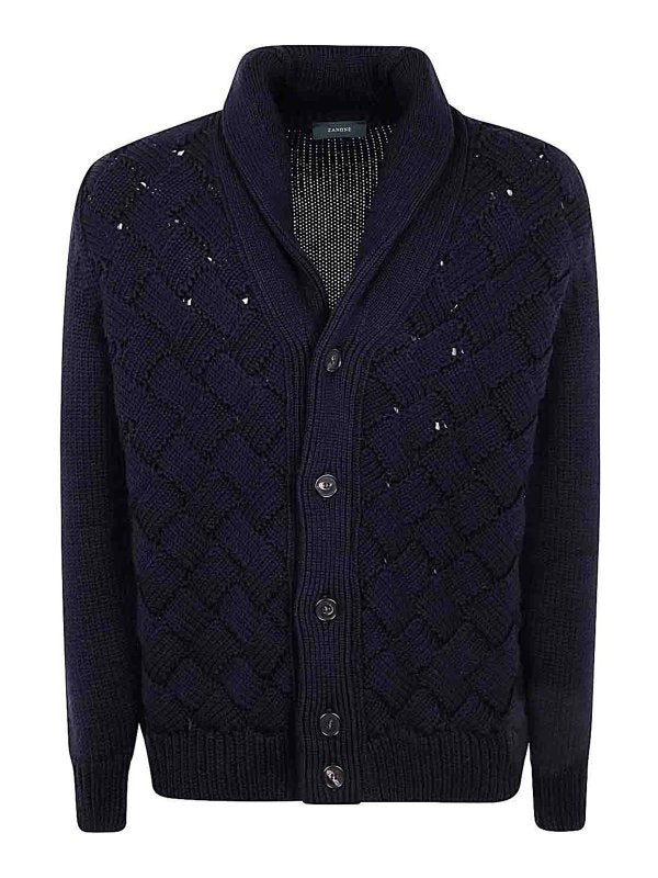 Cardigan Scial Slim Fit