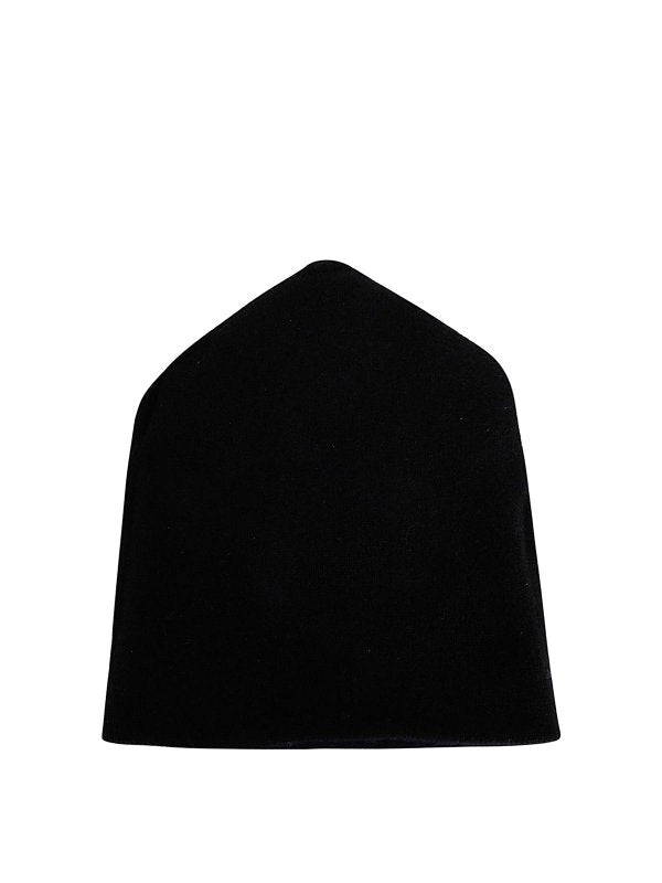 Cappello Beanie In Cashmere Ricamato