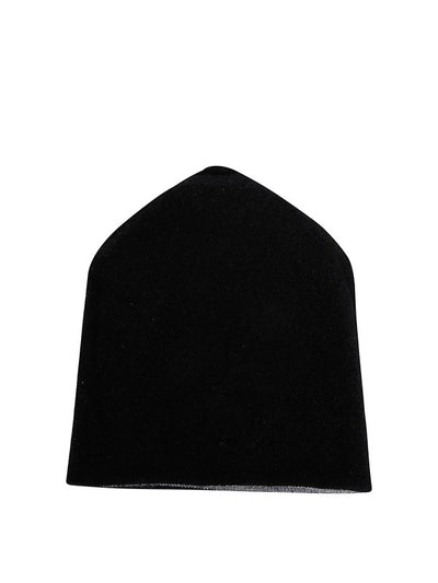 Cappello Beanie In Cashmere Ricamato