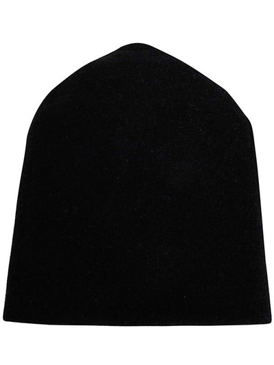 Cappello Beanie In Cashmere Ricamato