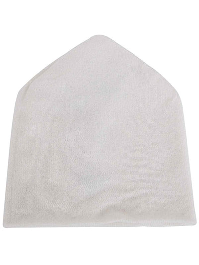 Cappello Beanie In Cashmere Ricamato