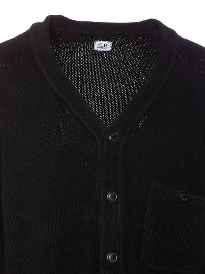 Cardigan In Maglia Nera