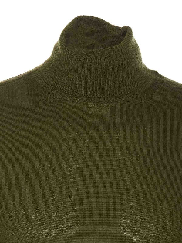 Maglione Dolcevita Verde