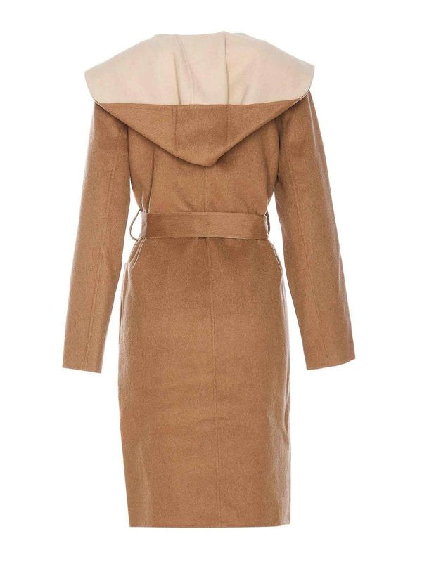 Cappotto Reversibile Beige