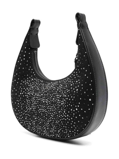 Borsa Brioche Hobo Mini Full Strass