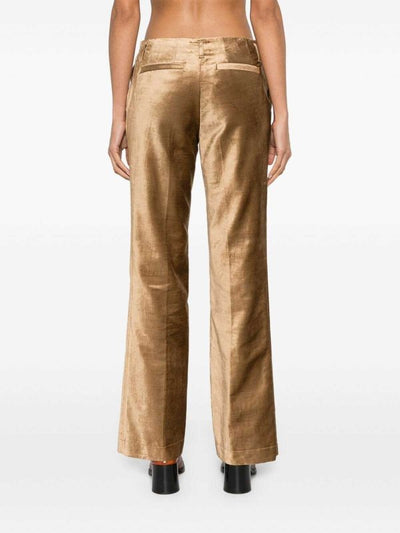 Pantaloni  In Velluto Stretch