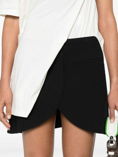 Ellipse Heritage Crepe Mini Skirt