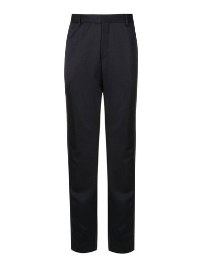 Pantaloni Slim H-genius In Lana Vergine