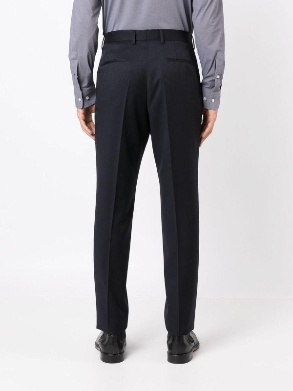 Pantaloni Slim H-genius In Lana Vergine