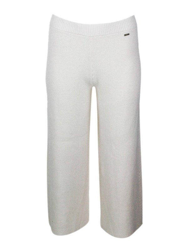 Pantaloni Crema