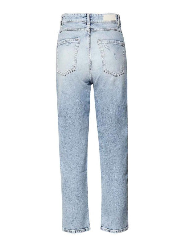 Jeans Karolina In Denim Di Cotone