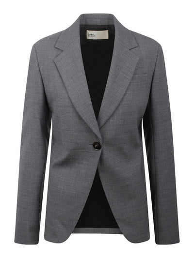 Blazer Elasticizzato In Flanella