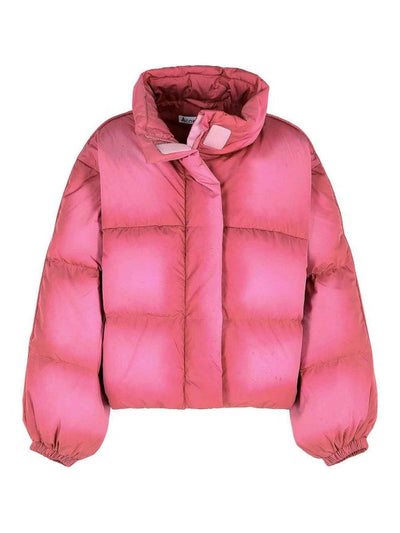 Piumino In Nylon Rosa