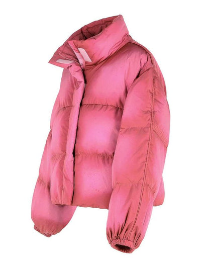 Piumino In Nylon Rosa