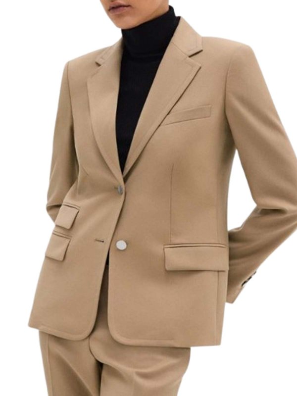 Blazer Sartoriale In Elegante Flanella