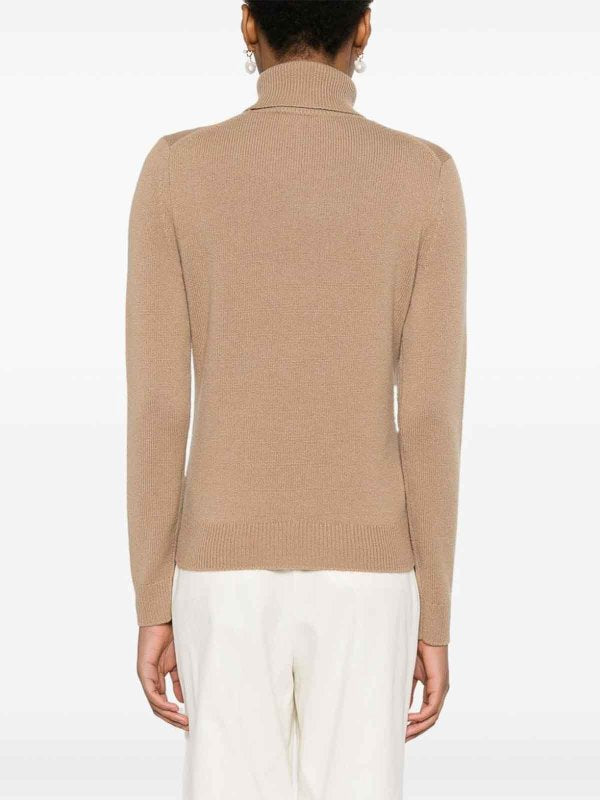 Maglione Dolcevita In Cashmere