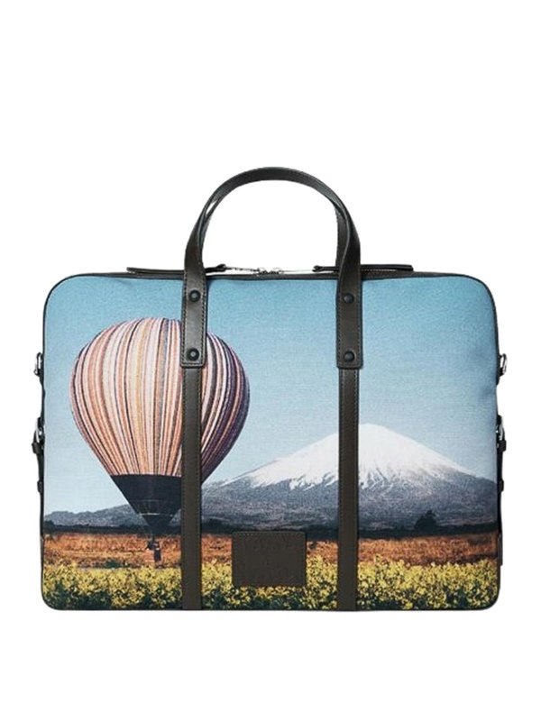 Signature Stripe Balloon Mount Fuji Folio