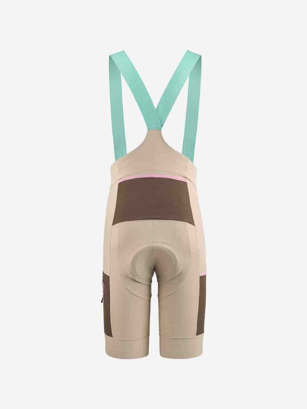 Pantaloni Da Ciclismo Beige