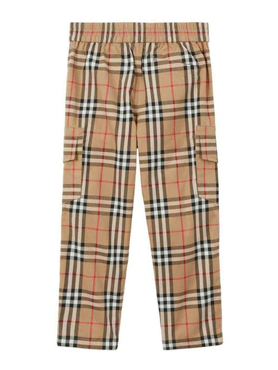 Pantaloni  Con Motivo Vintage Check